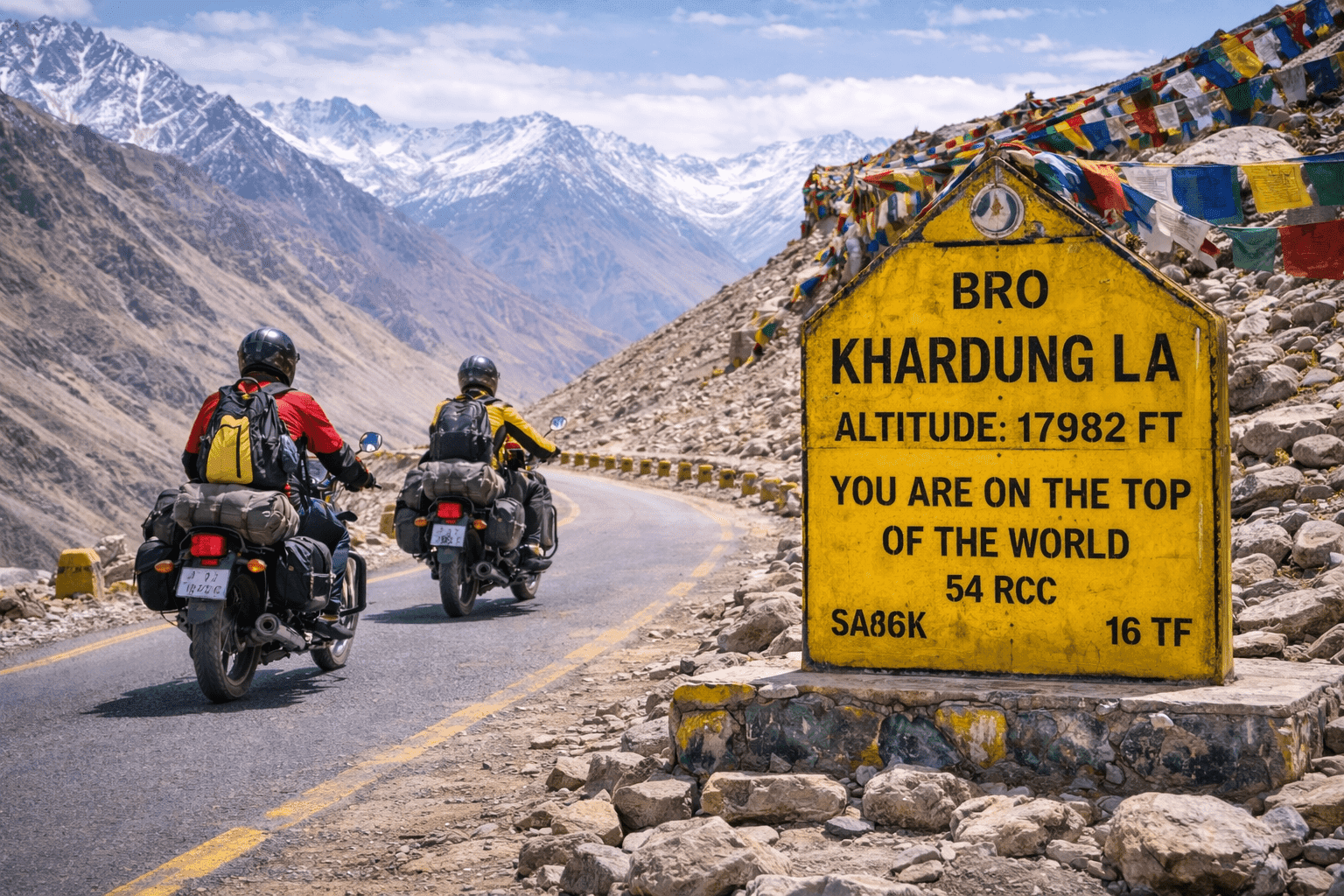 Delhi To Delhi Ladakh Bike Trip | Umling La & Hanle Expedition 11D